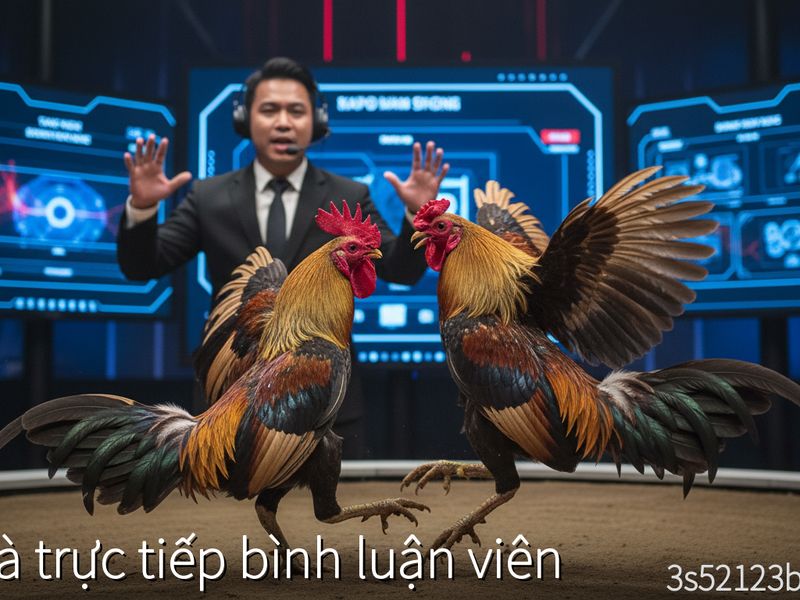 Theo dõi kết quả nhanh đá gà trực tiếp bình luận viên tại các trường gà uy tín